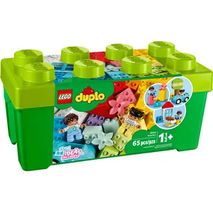 LEGO® DUPLO® Briques dans boîte verte | contient 2 minifigures - 10913... pas cher