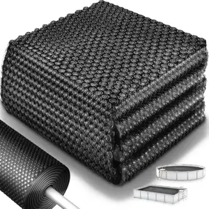 tillvex Couverture solaire de piscine Premium 400 µm ronde 400 cm Film... pas cher