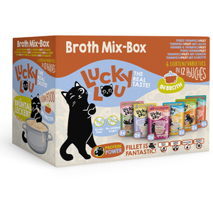lot économique: 24x70g Extra Food Filet lot mixte au bouillon Lucky Lo... pas cher