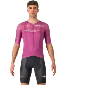 Castelli Set (2 pièces) GIRO D'ITALIA Maglia Race Ciclamino 2024