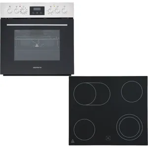 Four Cuisinière encastrable Vitrocéramique sans cadre Respekta HS3001-... pas cher