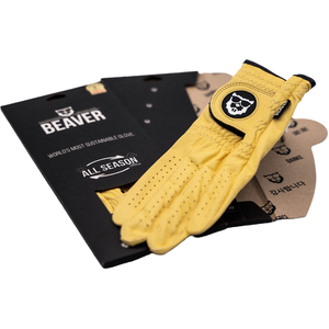 Gants de golf Droitier Beaver Golf All Season Ultra Jaune XL BV-GL-SY-M-L pas cher