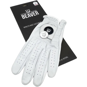 Comparateur de prix : Gants de golf Droitier Beaver Golf Logo-Ballmarker Blanc L BV-GL-CBM-M-L
