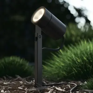IP44.de piek Earth connection Projecteur sur piquet de terre, spot, LE...