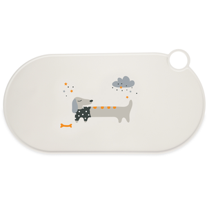 Set de table  TIAKI en silicone Teckel Aston pour chien - L 50 x l 25 cmVendu parzooplus