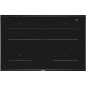 Comparateur de prix : Table de cuisson vitrocéramique encastrable bosch serie 8 pxy875de3e 4 feux noir