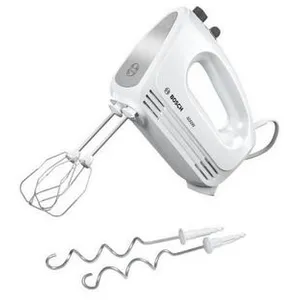 Comparateur de prix : Bosch Bosch CleverMixx MFQ24200 - Batteur à main - 400 Watt - blanc/argent