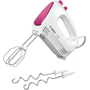 MFQ2210P - Batteur à main - Rose - Blanc - 375 w - Bosch pas cher