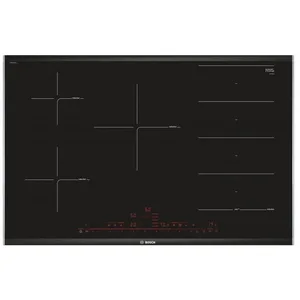 Comparateur de prix : bosch Série 8 Table à induction 80 cm Noir, avec cadre PXV875DV1E