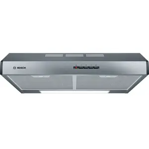 Comparateur de prix : Hotte standard BOSCH DUL63CC55 60 cm 350 m3/h 72 dB 146W Acier inoxydable