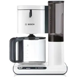 Comparateur de prix : Bosch Bosch Styline TKA8011 - Cafetière - 15 tasses - blanc/anthracite