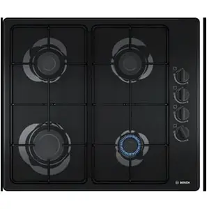 Bosch Bosch Serie 2 PBP6B6B80 Table de cuisson au gaz Noir - 4 foyers pas cher
