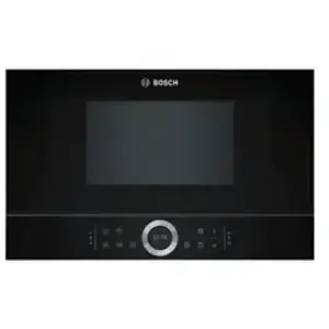 Comparateur de prix : Bosch - micro-ondes encastrable 21l 900w noir  bfl634gb1 - bfl634gb1