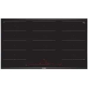 Bosch Serie 8 PXX975DC1E plaque Noir, Acier inoxydable Intégré Plaque ... pas cher