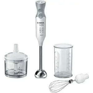 Comparateur de prix : Bosch MSM66150 blender Mélangeur par immersion 600 W Argent, Blanc