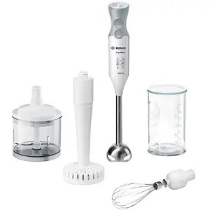 Comparateur de prix : Bosch Bosch ErgoMixx MSM66155 - Mixeur à main - 600 Watt - blanc/gris