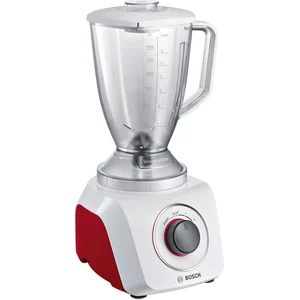 Bosch Bosch SilentMixx MMB21P0R - Bol mixeur blender - 2.4 litres - 500 Watt - blanc/rougeVendu parkaufland