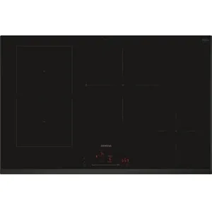 Comparateur de prix : Siemens Table de cuisson induction 80cm 4 feux 7400w noir - ED851HSB1E