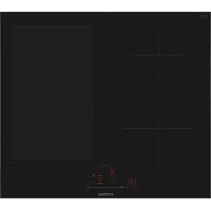 Siemens Table à induction iQ700 60 cm Noir EX677HEC1E pas cher