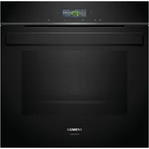 Siemens Non communiqué iQ700 Four intégrable 60 x 60 cm Noir HB974GLB1 pas cher