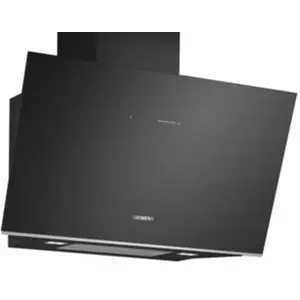 Comparateur de prix : Siemens - Hotte décorative inclinée 90cm 51db 441m3/h noir LC91KLT60