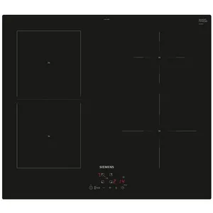Bosch Table de cuisson induction 60cm 4 foyers 4600w noir Siemens EE611BPB5E pas cher