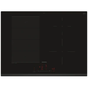 Table de cuisson à induction 70cm 4 feux 7400w noir Siemens EX73RHEC1F pas cher