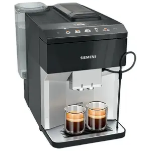 Machine à café à grain Siemens EQ500 TP515R01 Classic - noire/argent pas cher