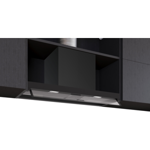 Hotte décorative 80cm 582m3/h noir mat - Siemens - LJ85BCC60 - iq300 pas cher