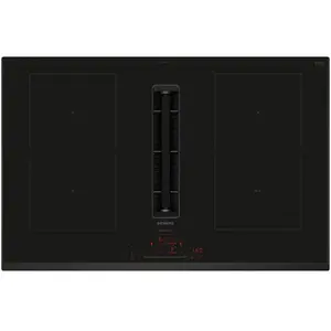 Comparateur de prix : SIEMENS Plaque induction aspirante ED851HQ26M, IQ500, 80 cm, Plug & Play