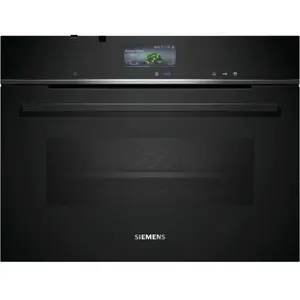 Comparateur de prix : SIEMENS four intégrable combi vapeur 47l 60cm hydrolyse noir - CS736G1B1F