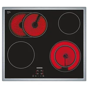 Siemens ET645HN17E plaque Noir Intégré (placement) Céramique 4 zone(s) pas cher