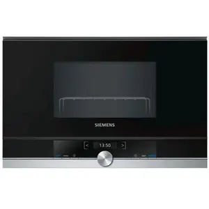 Siemens iQ700 BE634LGS1 Micro-onde encastrable 21L 900W Noir/InoxVendu parcarrefour