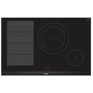 Plaque à Induction Siemens AG EX875LEC1E 7400W 80 cm Noir-- S0408055 pas cher