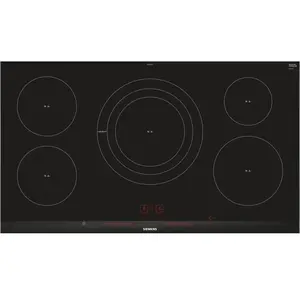 Siemens EH975LVC1E plaque Noir, Acier inoxydable Intégré Plaque avec z... pas cher