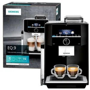 Comparateur de prix : Siemens Siemens EQ.9 s300 TI923309RW - Machine à café automatique avec mousseur à lait - 19 bar - noir/inox
