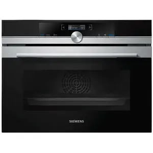 Siemens iQ700 CB675GBS3 four 47 L 2990 W Noir, Acier inoxydable pas cher