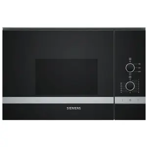 Micro-ondes encastrable 25l 900w inox - bf550lmr0 - SIEMENS pas cher