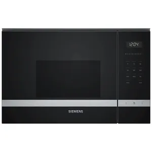 Built-in microwave Siemens AG BF525LMS0 20 L 1270W Black 20 L 800 W pas cher