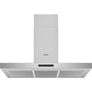 Siemens iQ300 LC96BBM50 hotte Montée au mur Acier inoxydable A 580 m³/... pas cher