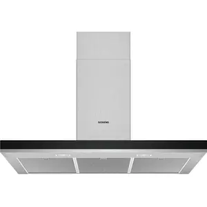 Comparateur de prix : Siemens iQ300 LC96BHM50 hotte Monté au mur Acier inoxydable 604 m³/h B