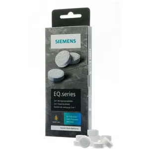 Comparateur de prix : Siemens Pastilles de nettoyage Formule améliorée TZ80001A, Blanc
