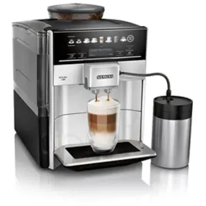 Comparateur de prix : Machine à café à grain Siemens TE653M11RW EQ6 plus s300 - noire/argent