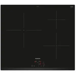 Siemens iQ100 EU63KBJB5E Plaque à induction 3 zones 60 cm Noir pas cher