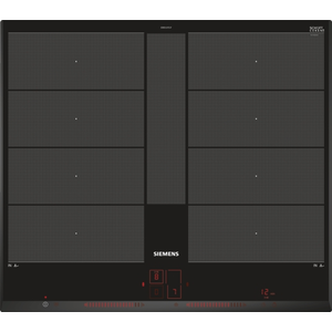 Comparateur de prix : Table de cuisson à induction 60cm 4 feux 7400w noir Siemens EX651LYC1F