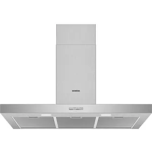 Siemens Hotte décorative Siemens iQ100 LC96BBC50 - Acier inoxydable pas cher