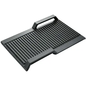 Plaque grille nervurée pour flexinduction Neff z9416x2 - gris