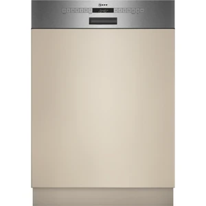 Neff N 50, Teilintegrierter Geschirrspüler, 60 cm, Gebürsteter Stahl, ... pas cher