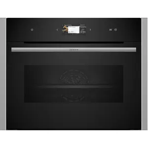 Comparateur de prix : Neff - Four intégrable combi vapeur 47l 60cm a+ ecoclean noir C24FS31N0