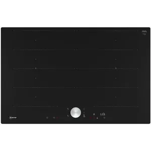 Comparateur de prix : Table de cuisson induction 80cm 4 feux 7400w noir - T68PTY4L0 - NEFF